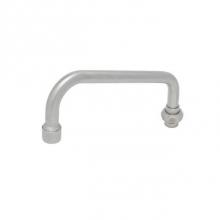 T&S Brass S060X - Stainless Steel 8'' Swing Nozzle w/ Stream Regulator Outlet