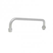 T&S Brass S062X - Stainless Steel 12'' Swing Nozzle w/ Stream Regulator Outlet