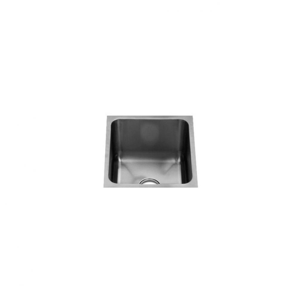 Classic Bar Sink Undermount, Single 12X15X7