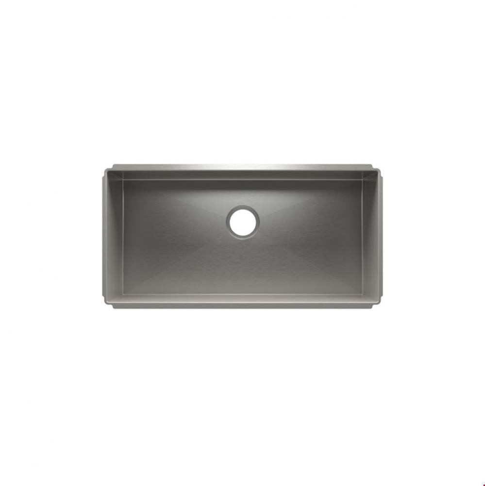 J7 Sink Undermount, Single 33X16X8