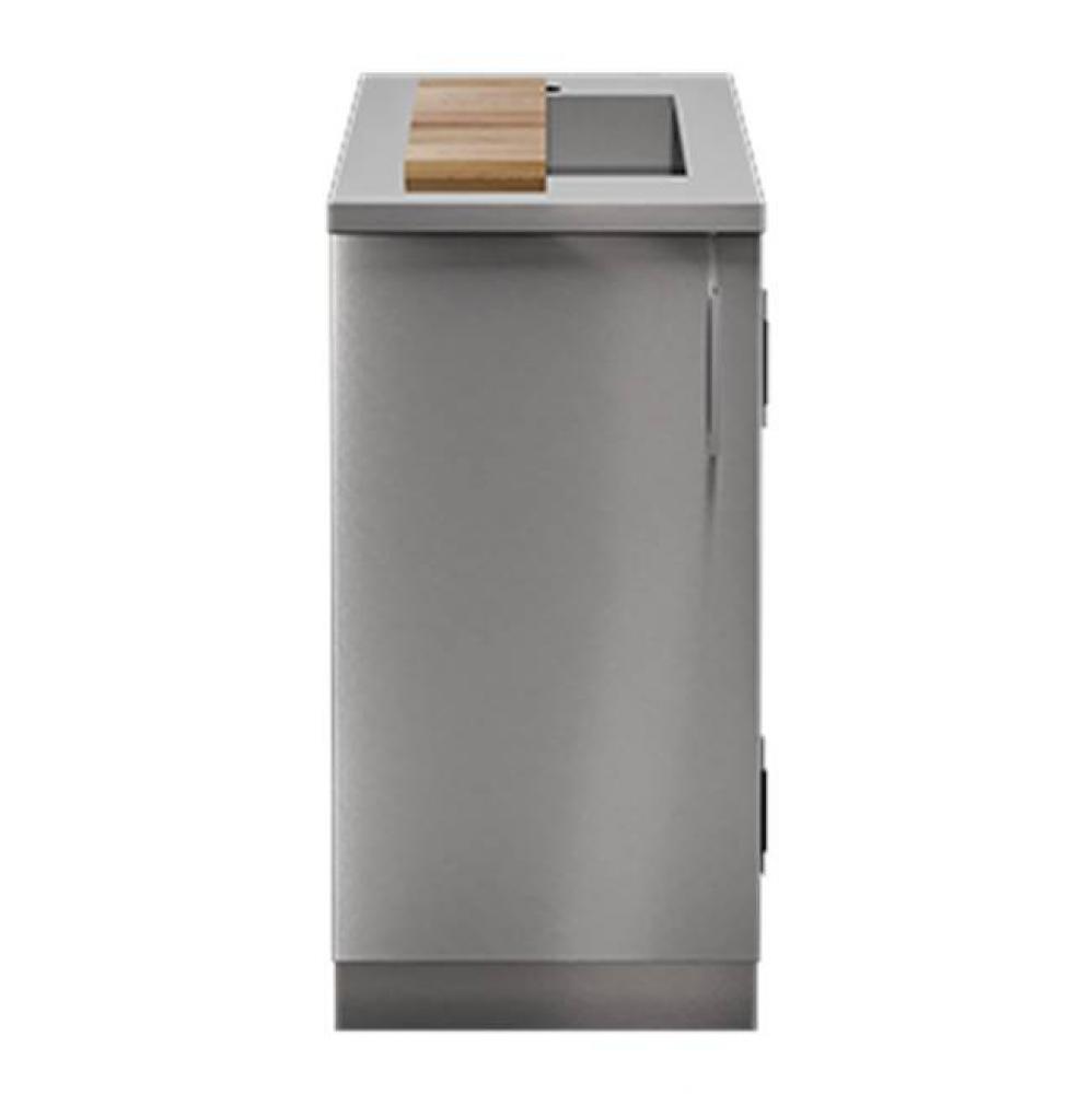 PURE Sink Cabinet SmartStation_M 18in 1Door Hinge Left