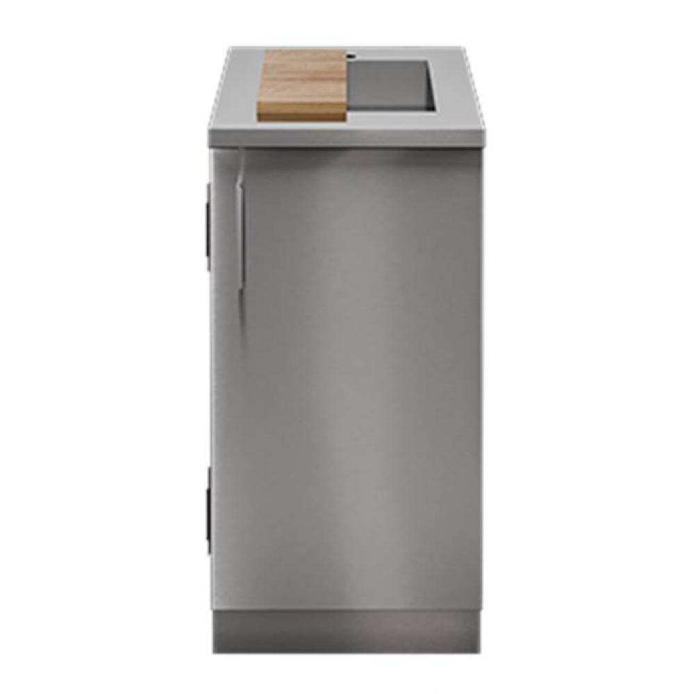 PURE Sink Cabinet SmartStation_M 18in 1Door Hinge Right