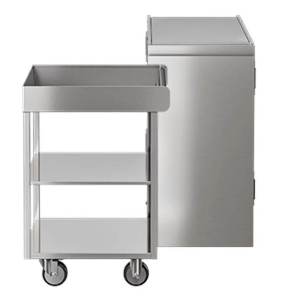 LINE Storage Cart Cabinet 18in 1Door Hinge Left