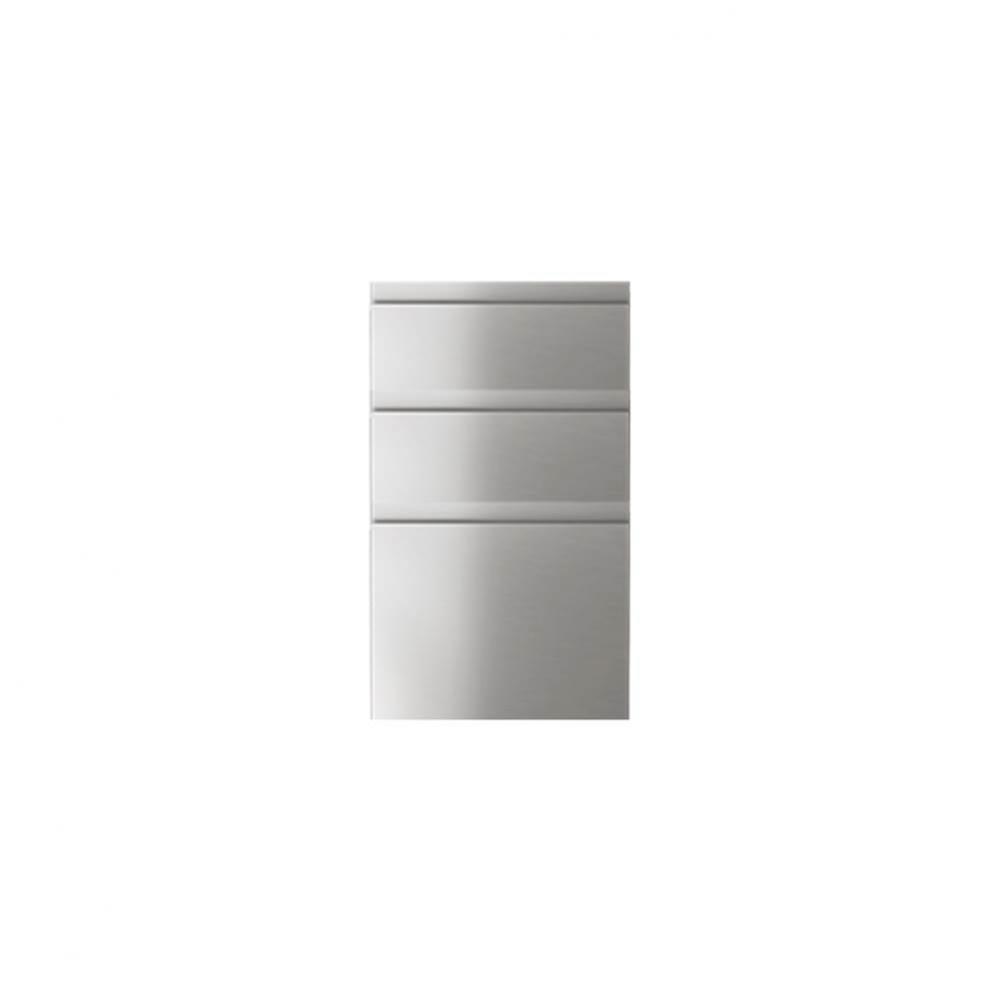 LINE Built-in Storage Triple Drawers 18''