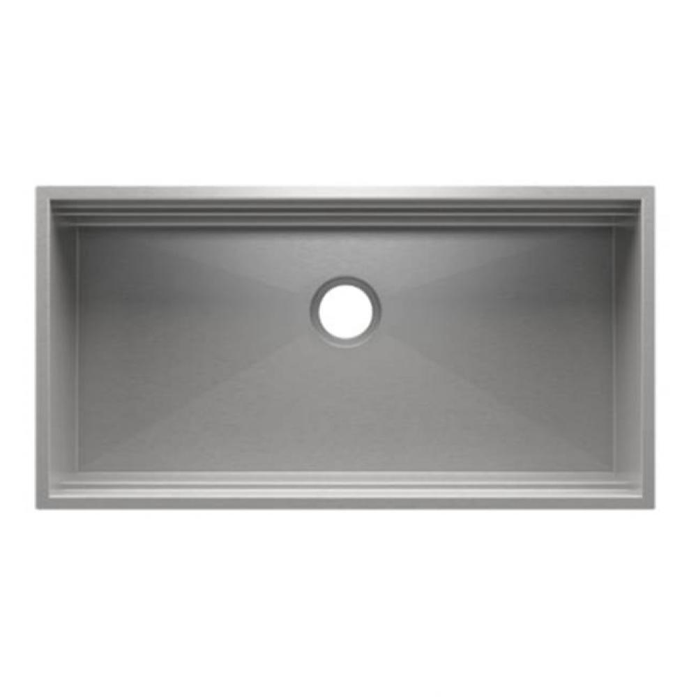 Smartstation Sink Undermount, No Acc., Single 36X18X10