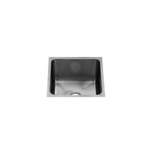 Home Refinements by Julien 003212 - Classic Bar Sink Undermount, Single 12X12X7