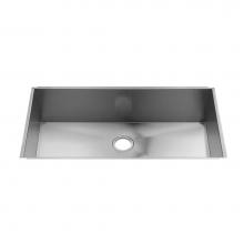 Home Refinements by Julien 003634 - Urbanedge Sink Undermount, Single 36X18X10