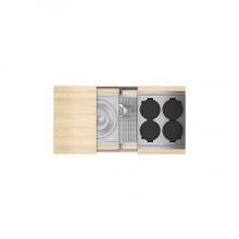 Home Refinements by Julien 005418-REV - Undermount Reveal Stainless Steel Kitchen Smartstation Sink And Accessories Set