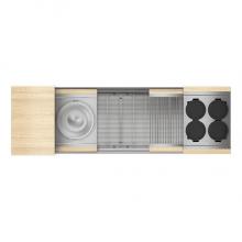 Home Refinements by Julien 005420 - Smartstation Kit, Undermount Sink, Maple Acc., Single 60X18X10