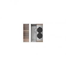 Home Refinements by Julien 005463 - Smartstation Kit, Undermount Sink, Walnut Acc., Single 12X18X10