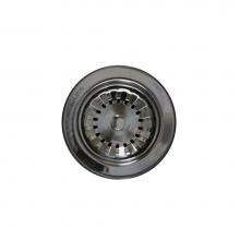Home Refinements by Julien 100081 - Drain For Ss And Fireclay Sinks, Polished Chrome, Ø3-1/2