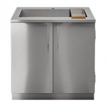 Home Refinements by Julien HROK-SSSM-800010 - PURE Sink Cabinet SmartStation_M 36in 2Doors