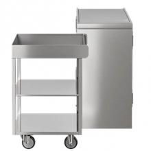 Home Refinements by Julien HROK-STTC-800228 - LINE Storage Cart Cabinet 18in 1Door Hinge Left