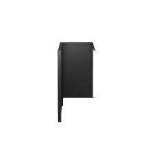 Home Refinements by Julien HR-ESAPE-NX - Essence End Back Panel For 15'' Appliance, Onyx, 18'' X 34,625'' X 2