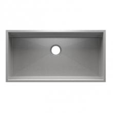 Home Refinements by Julien 005501 - Smartstation Sink Reveal Undermount, No Acc., Single 36X17X10
