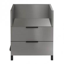 Home Refinements by Julien HR-ESKGRC30A-N - Essence Set Charcoal Grill Base 30'' 2Drawers With Stand Nature