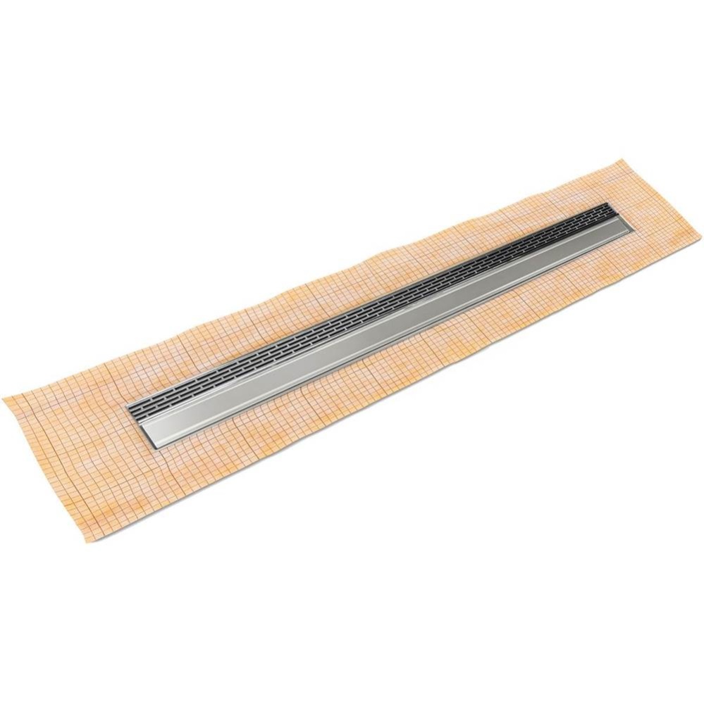 60'' FCS Series Complete Kit with 1 1/2'' Perforated Offset Slot Grate in Sati