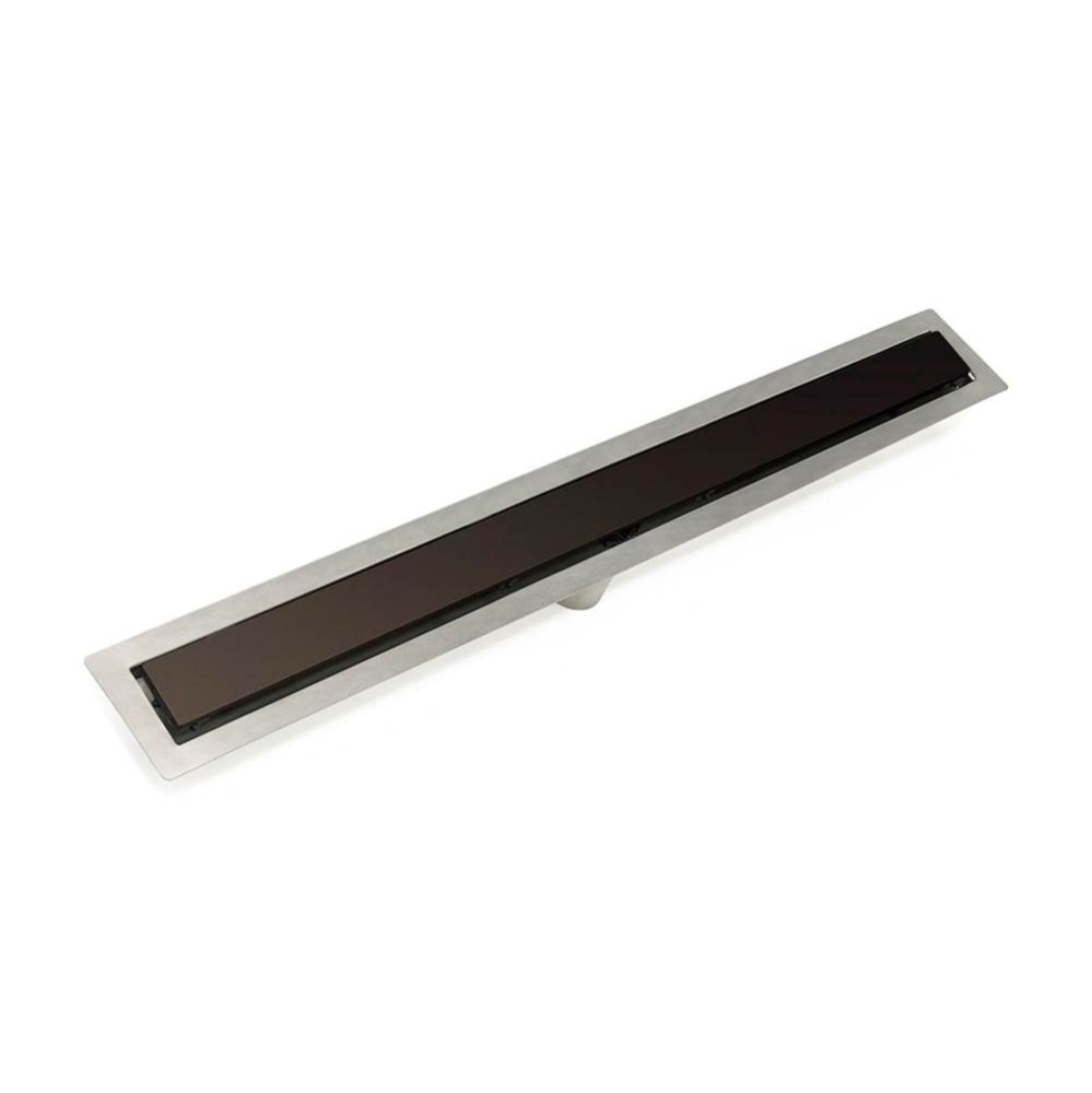 48'' FF Series Complete Kit with 2 1/2'' Solid Grate in Oil Rubbed Bronze