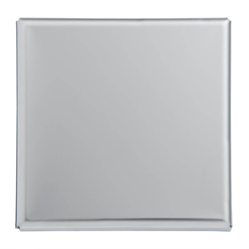 4''x4'' LS4 Solid Style Top Plate in Polished Stainless