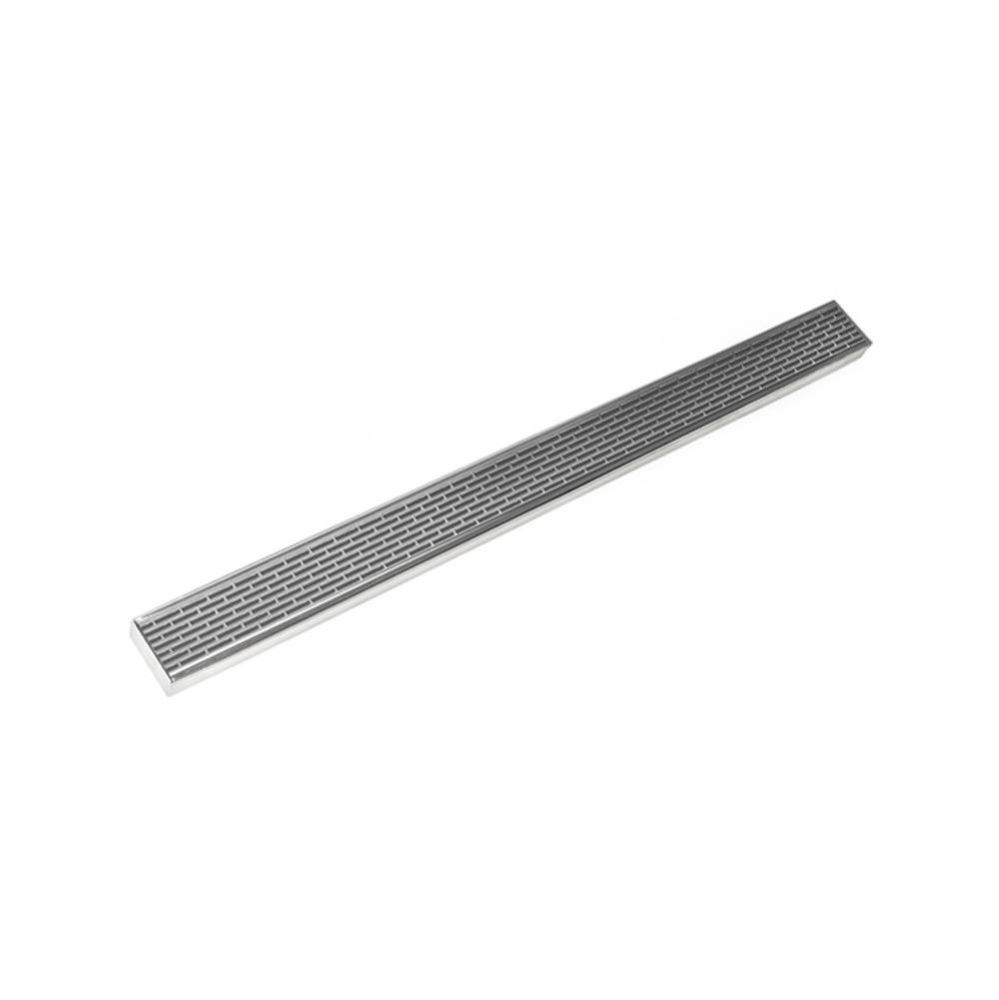 60'' S-Stainless Steel Series Complete Kit with 2 1/2'' Perforated Offset Slot