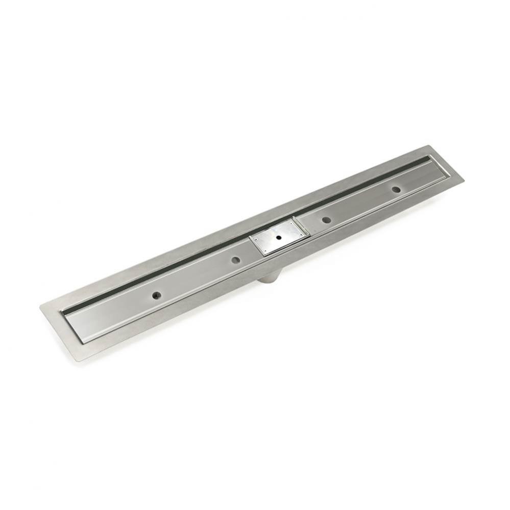 60'' Slot Drain Channel only for FF Series with 2'' No Hub Outlet