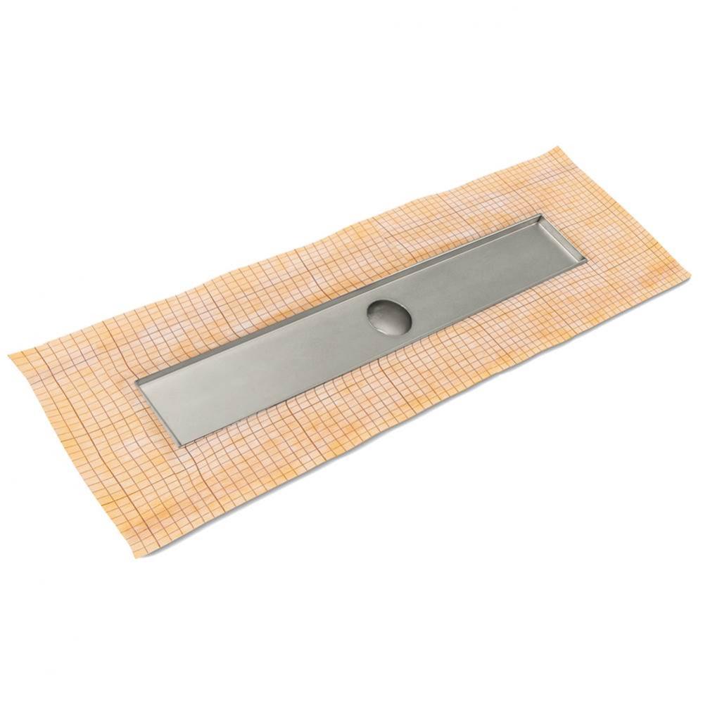 48'' Stainless Steel Channel Assembly for FCS 125 Series with 3'' No Hub Outle