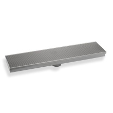 Infinity Drain ELVAS 30042 SS - 42'' ELV Series Complete Kit with 12'' Wedge Wire Grate in Satin Stainless