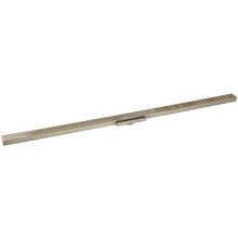 Infinity Drain FXAS 3836 SC - 36'' FX Series Complete Kit with Wedge Wire Grate in Satin Champagne