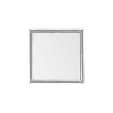 Infinity Drain LTD5-2A MW - 5'' x 5'' LTD 5 Tile Insert Complete Kit in Matte White with ABS Drain Body, 2