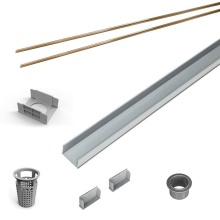 Infinity Drain RG 65C 0-36 SB - Custom Rough Only Kit for S-AG 65, S-DG 65, and S-TIF 65 series. Includes PVC Components and Chann