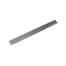 Infinity Drain S-LTAS 6560 SS - 60'' S-Stainless Steel Series Complete Kit with 2 1/2'' Perforated Offset Slot