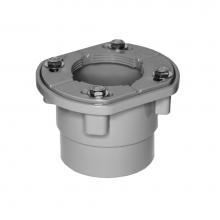 Infinity Drain CDP 22 - Compact Clamp Down Drain PVC 2'' Throat, 2'' Outlet