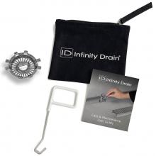 Infinity Drain HMK-A - Hair Maintenance Kit. Includes maintenance guide and AKEY Lift-out key.