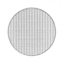 Infinity Drain RWS 5 SS - 5'' Round Wedge Wire Pattern Decorative Plate for RW 5, RWD 5, RWDB 5 in Satin Stainless