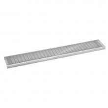 Infinity Drain SA 12536 SS - 36'' Wedge Wire Grate for FXAS 125/FFAS 125/FCSAS 125 in Satin Stainless