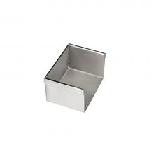 Infinity Drain TE 65 SS - 2'' Stainless Steel End Section for TC Channel in Satin Stainless