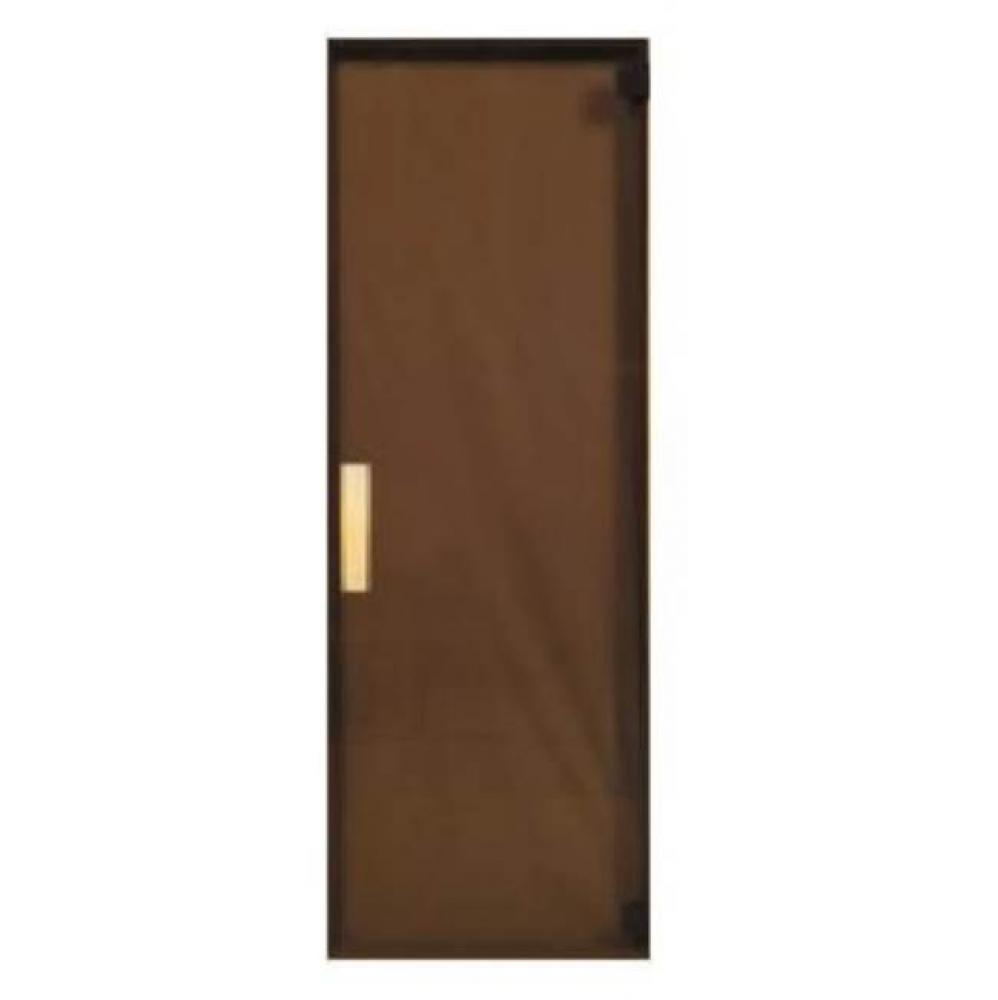 All Glass Door, LH, 24 x 72, Satin,