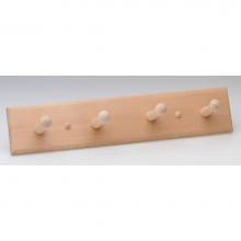 Amerec Sauna And Steam 9253-014 - Clothes Hook: 4 peg Hemlock