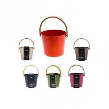 Amerec Sauna And Steam 9260-30 - Rento Aluminum Bucket, Brown/Black