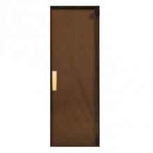 Amerec Sauna And Steam 7022-343 - All Glass Door, RH, 24 x 72, Satin,