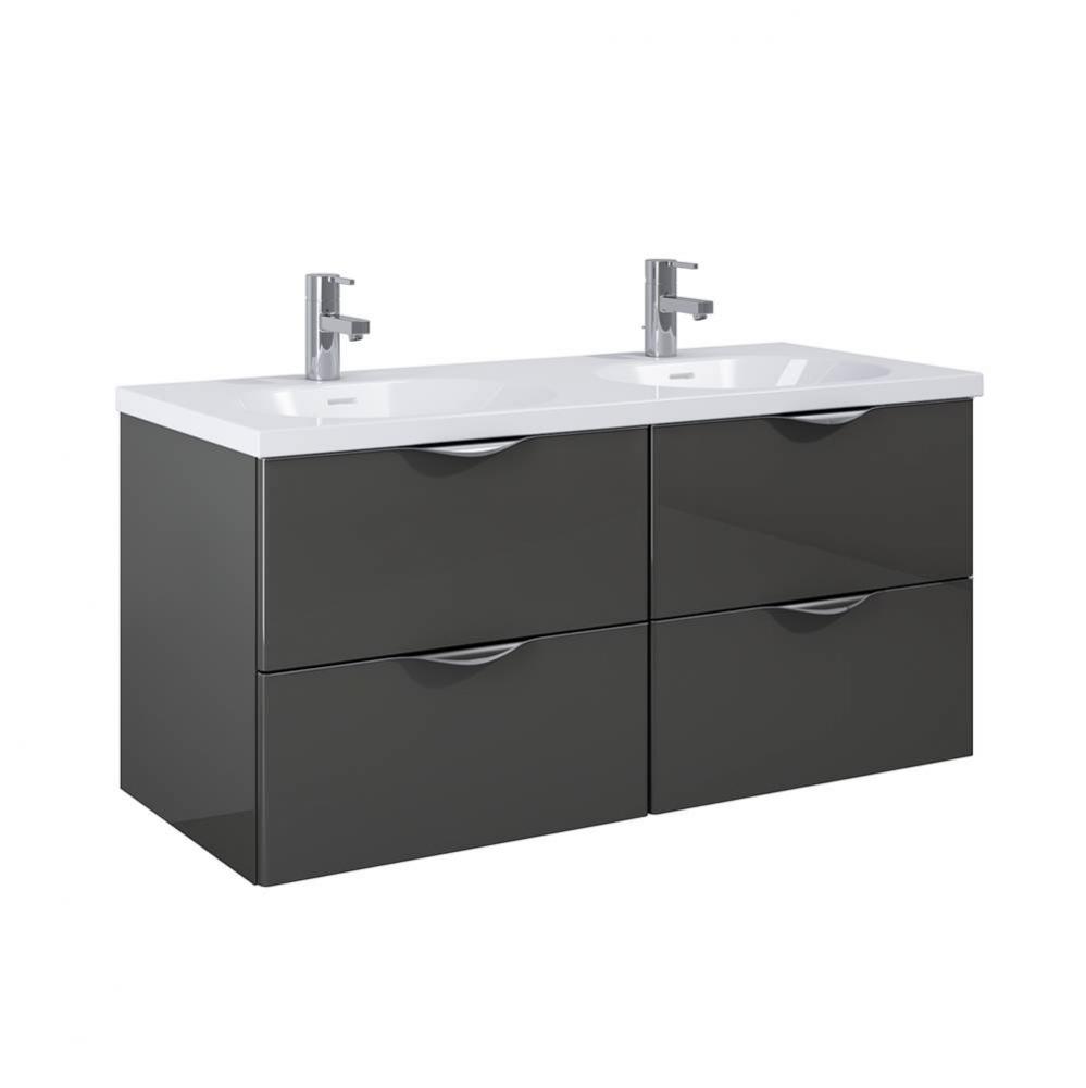 Ambio Vanity, Dim Grey, 48''