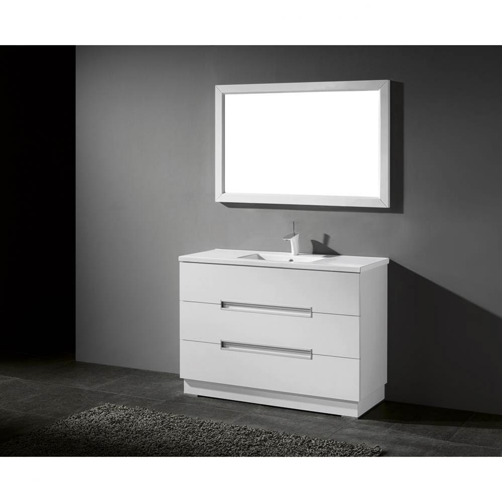 VERONA-48 WHI Plumbing None