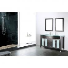 Adornus ADORA-59-E-G - Adora Vanity, Espresso, 59''