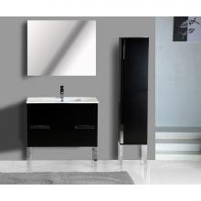 Adornus CAREN-36 BLK - Caren Vanity, Black, 36''