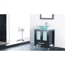 Adornus ADRIAN-24-E-C - Adrian Vanity, Espresso, Quartz Top, 24''