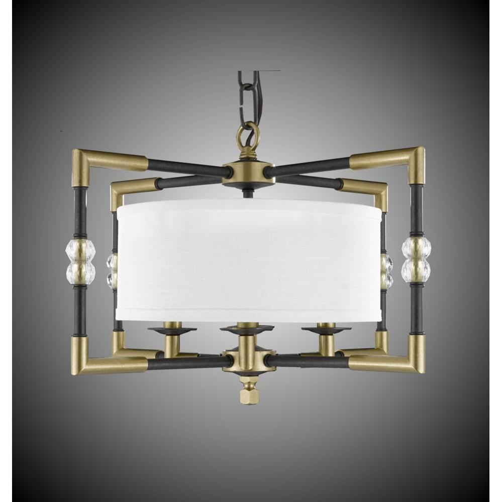 4 Light Magro Drum Shade