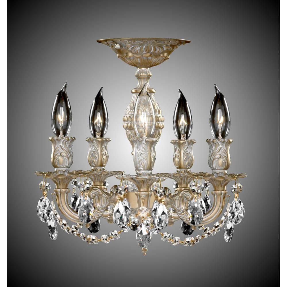 5 Light Rosetta Flush