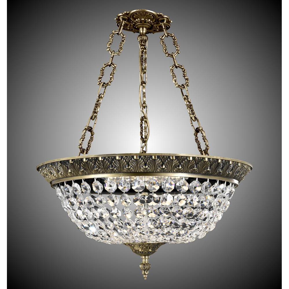 19''W 6 Light Corinthian