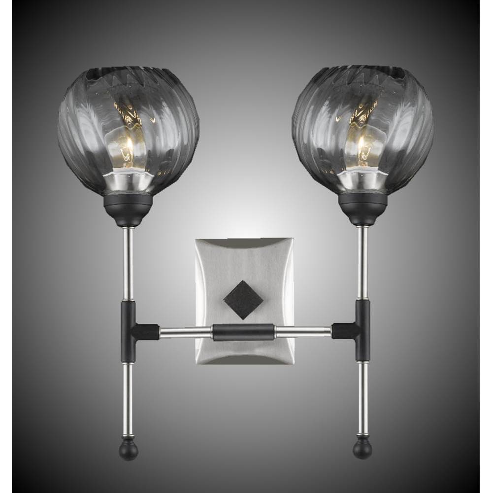 2 Light Magro Globe Wall