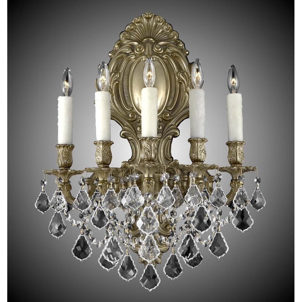 5 Light Fleur-De-Lis Large Wall